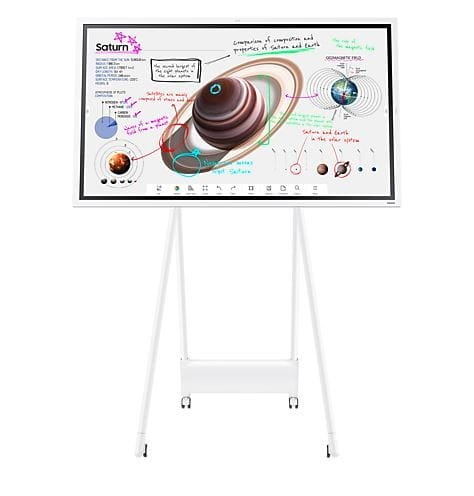 Samsung Monitor profesjonalny  WM55B FLIP PRO 55 cali Dotykowy 16h/7 350(cd/m2) 3840x2160 (UHD) Flip App USB-C Wi-Fi/BT 3 lata On-Site (LH55WMBWBGCXEN