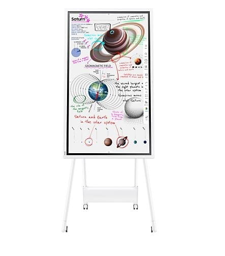 Samsung Monitor profesjonalny  WM55B FLIP PRO 55 cali Dotykowy 16h/7 350(cd/m2) 3840x2160 (UHD) Flip App USB-C Wi-Fi/BT 3 lata On-Site (LH55WMBWBGCXEN