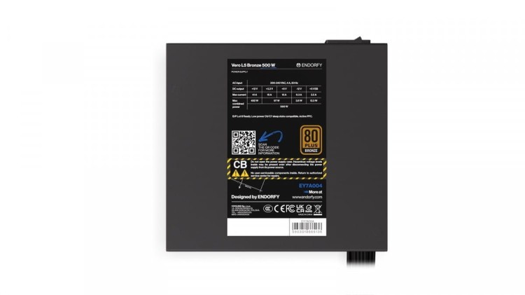 Endorfy Zasilacz Vero L5 500W 80 Plus Bronze