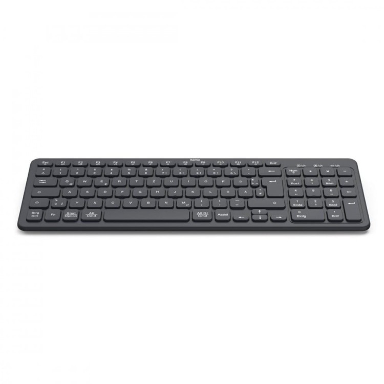Hama Klawiatura WK-300 bezprzewodowa Czarna