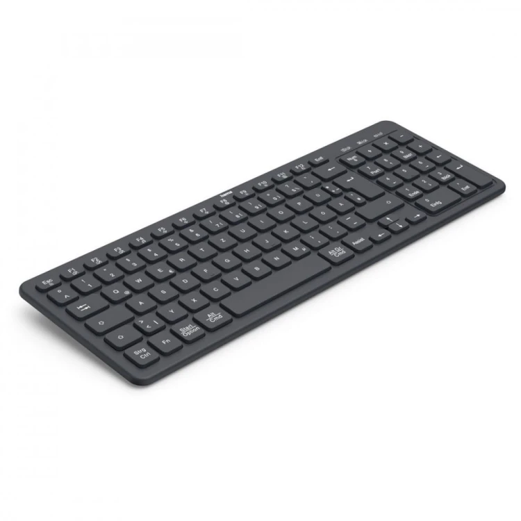 Hama Klawiatura WK-300 bezprzewodowa Czarna