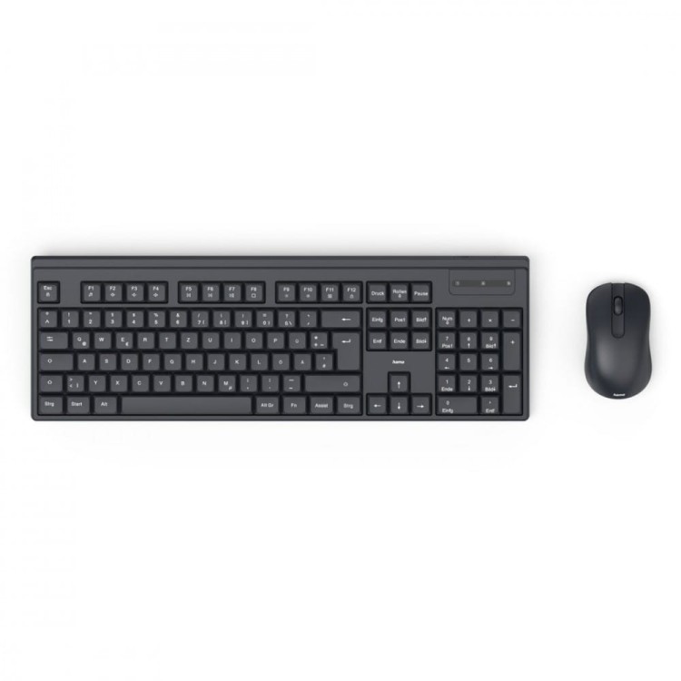 Hama Zestaw klawiatura i mysz WKM-100 Czarny