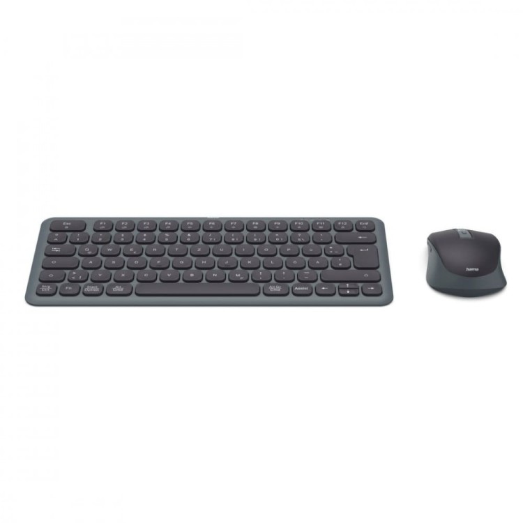 Hama Zestaw klawiatura i mysz WKM-500 Czarno-szara