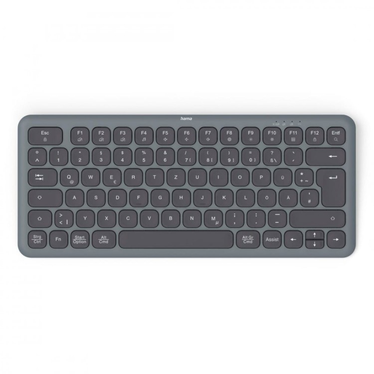 Hama Zestaw klawiatura i mysz WKM-500 Czarno-szara