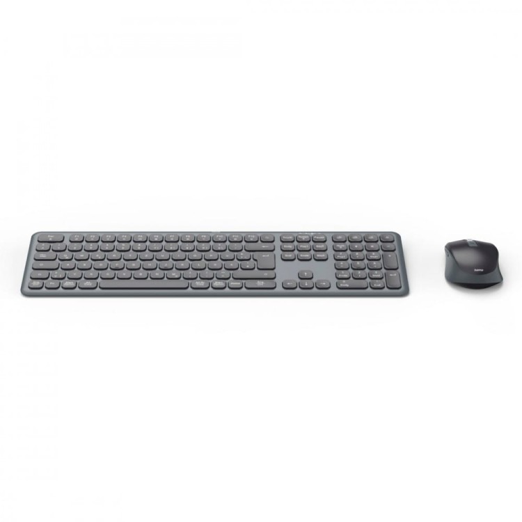 Hama Zestaw klawiatura i mysz WKM-550 Czarno-szara