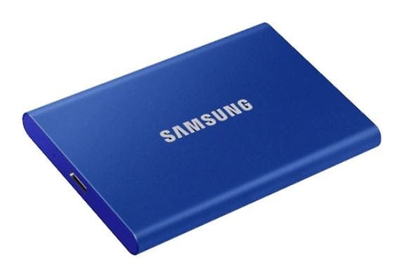 Samsung Dysk SSD Portable T7 1TB USB 3.2 GEN.2 BLUE