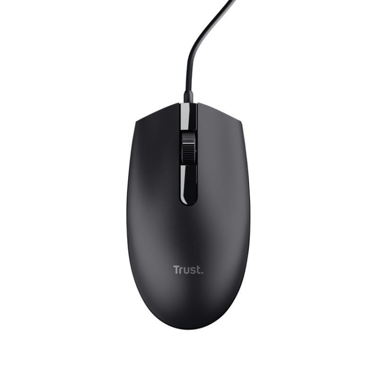 Trust Mysz przewodowa TM-101 eco czarna