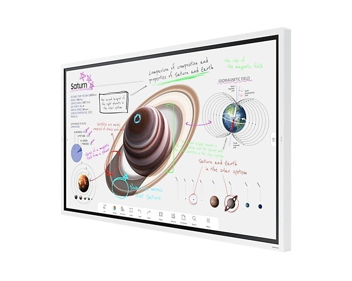 Samsung Monitor profesjonalny  WM65B 65 cali Flip PRO Dotykowa  350(cd/m2) 3840x2160 (UHD) Flip App USB-C Wi-Fi/BT 3 lata On-Site (LH65WMBWBGCXEN)