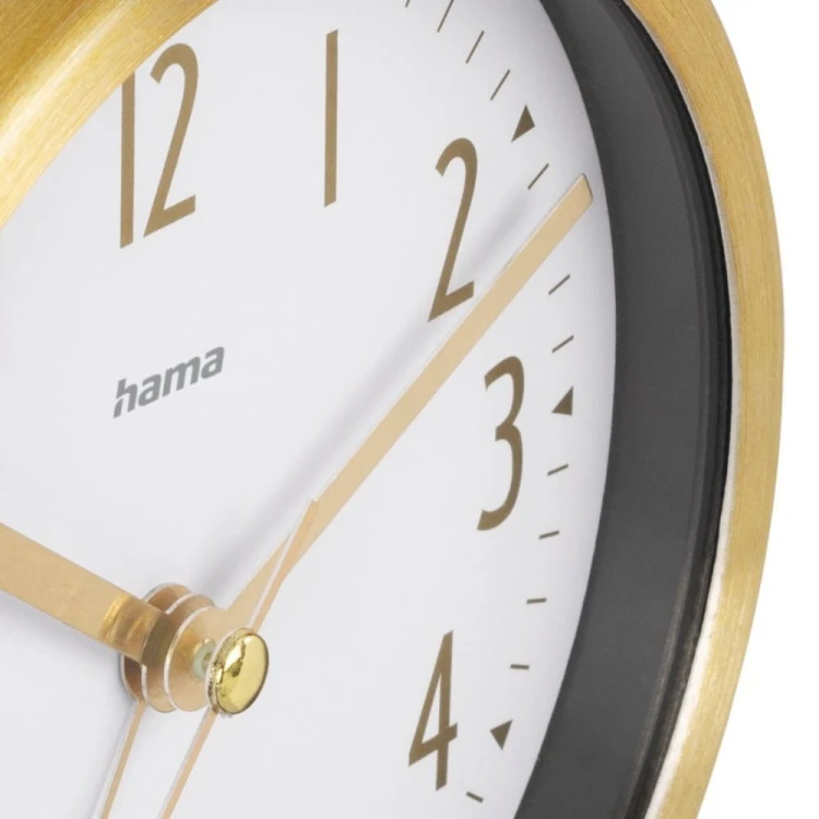 Hama Budzik Skye 11,3cm Złoty