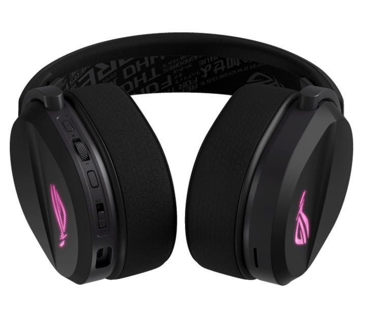 Asus Słuchawki ROG Pelta Wireless 2.4GHz/BT/USB-C/PC/MAC/PS4/PS5/Nintendo