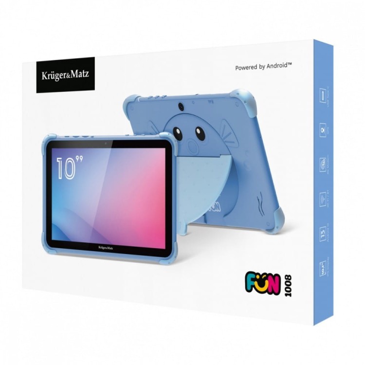 Kruger &amp; Matz Tablet dla dzieci Kruger &amp; Matz FUN 1008 niebieski