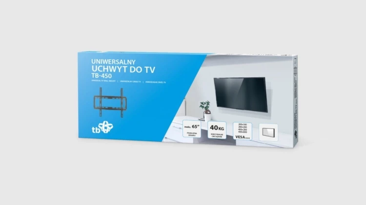 TB Uchwyt TV TB-450 do telewizora do 65 cali 40kg max VESA 400x400