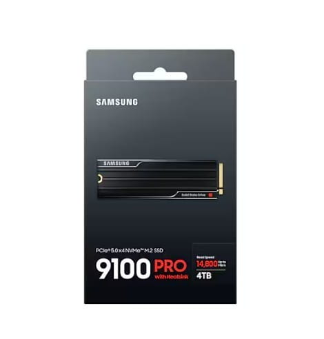 Samsung Dysk SSD 9100 PRO Heatsink NVMe MZ-VAP4T0CW
