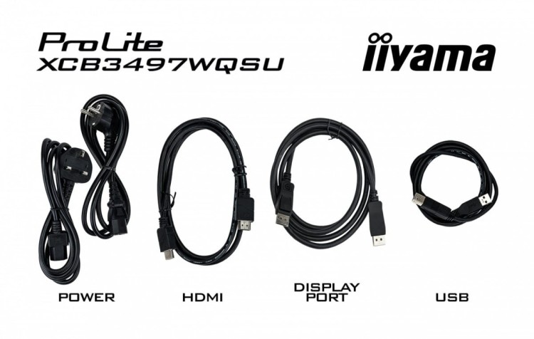 IIYAMA Monitor 34 cali XCB3494WQSU-B1 VA,UWQHD,1500R,2xHDMI,DP,2xUSB,2xUSB-C