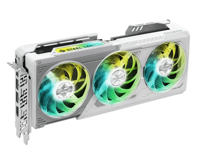 ASRock Karta graficzna Radeon RX 9070 XT Steel Legend 16GB