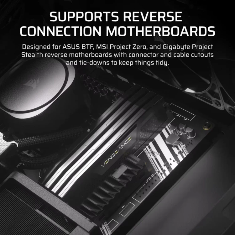 Corsair Obudowa FRAME 4000D RS Black Mid Tower ATX