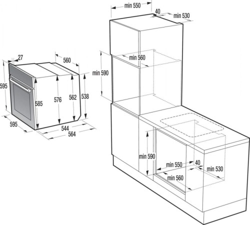 Gorenje Piekarnik BSA6737E15BG