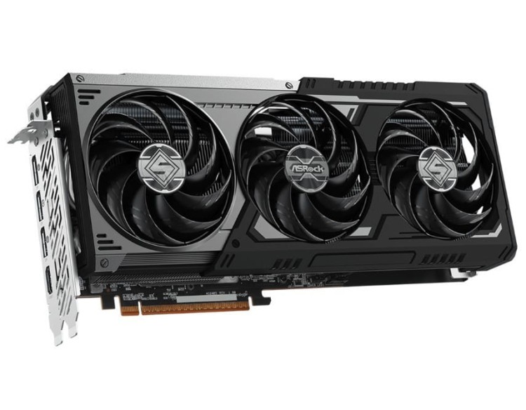 ASRock Karta graficzna RX 9070 XT STEEL LEGEND DARK 16GB GDDR6 256bit 3DP/HDMI