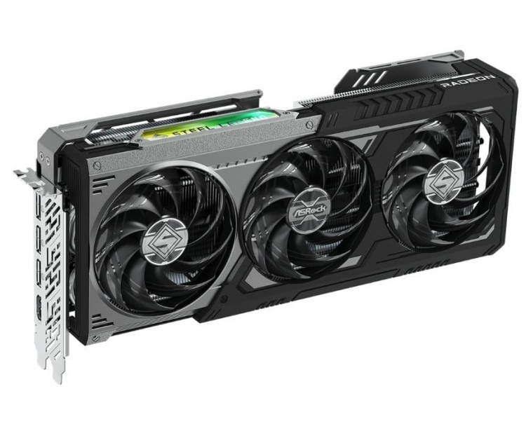 ASRock Karta graficzna RX 9070 XT STEEL LEGEND DARK 16GB GDDR6 256bit 3DP/HDMI