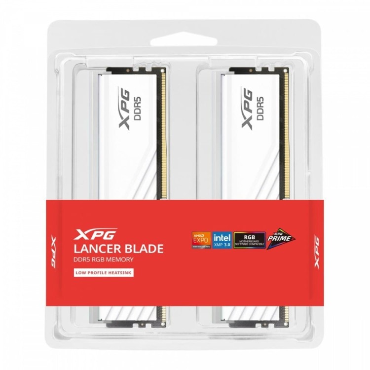 Adata Pamięć XPG Lancer Blade DDR5 6000 32GB (2x16) CL36 RGB biała
