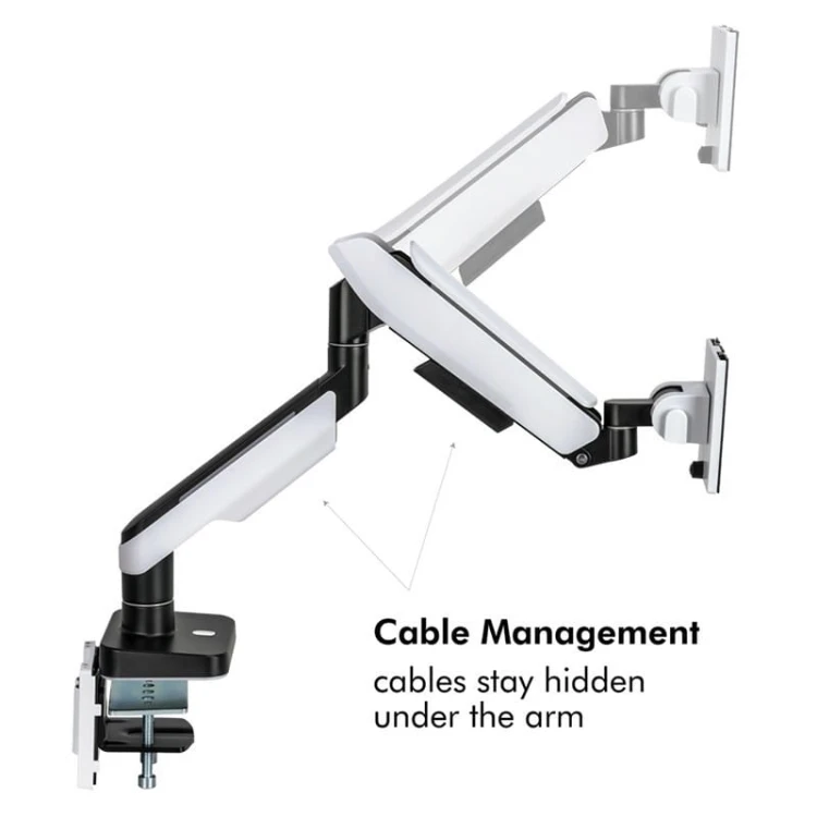 LogiLink Uchwyt do monitora,VESA 17-49 cali gazowy, max. 20kg