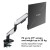 LogiLink Uchwyt do monitora,VESA 17-49 cali gazowy, max. 20kg