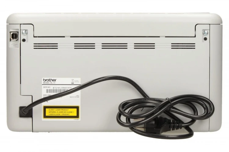 Brother Drukarka HL-1110E A4  mono USB/20ppm/pod.150ark./1000kopii@start