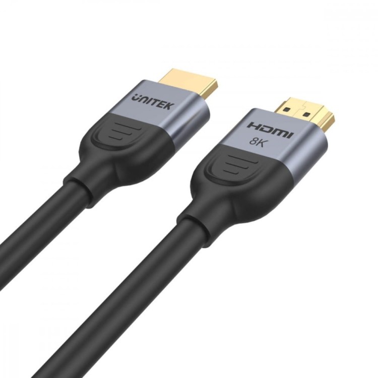 Unitek Kabel HDMI 2.1 8K 60Hz 1m; czarny; C11086GY01-1M