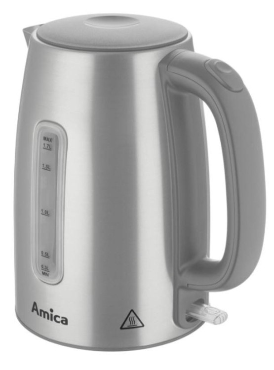 Amica Czajnik 1.7l inox KM 2012