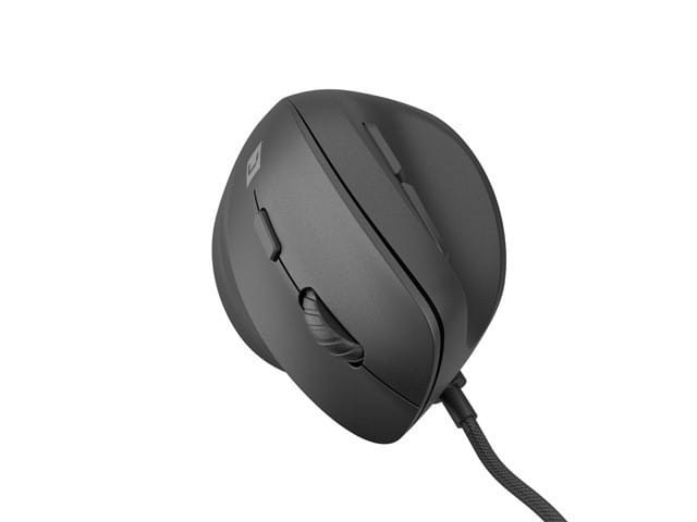 Natec Mysz wertykalna CRAKE 2 PRO 128000DPI optyczna czarna