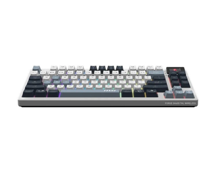 MSI Klawiatura gamingowa Forge GK600 TKL SKY US