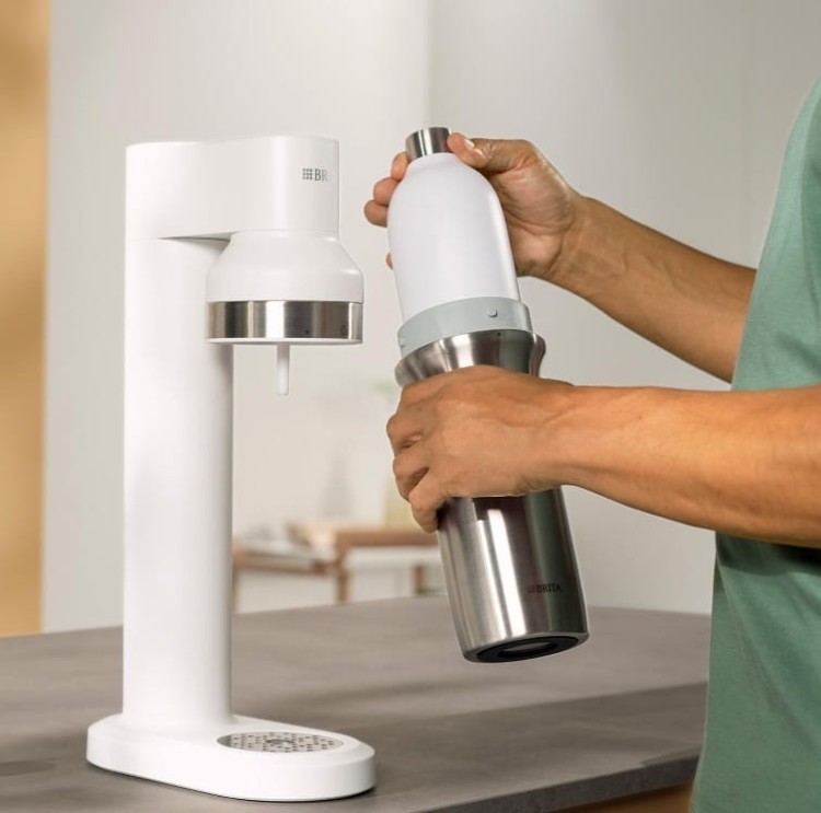 Brita Saturator sodaTRIO biały