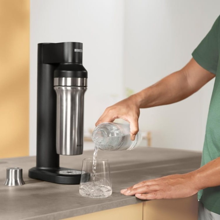 Brita Saturator sodaTRIO czarny