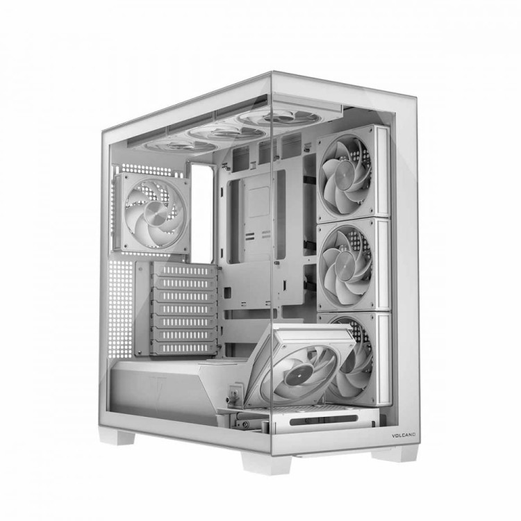 MODECOM Obudowa PC STELLAR 8F ARGB 20 Biała