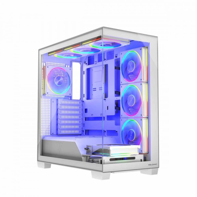 MODECOM Obudowa PC STELLAR 8F ARGB 20 Biała