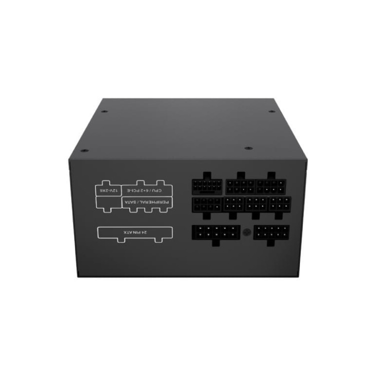 Gembird Zasilacz komputerowy Fornax Power 750W aktywny PFC wentylator 12 cm 80+Gold