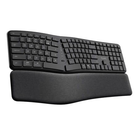 Trust Klawiatura ergonomiczna KEYRA bezprzewodowa
