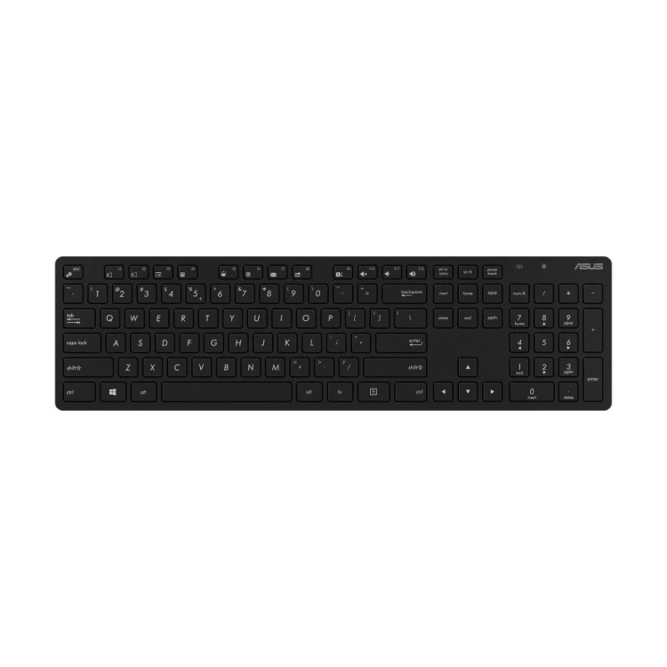 Asus Zestaw bezprzewodowa klawiatura i myszka W5000 SET BLAC (90XB0430-BKM3K0)