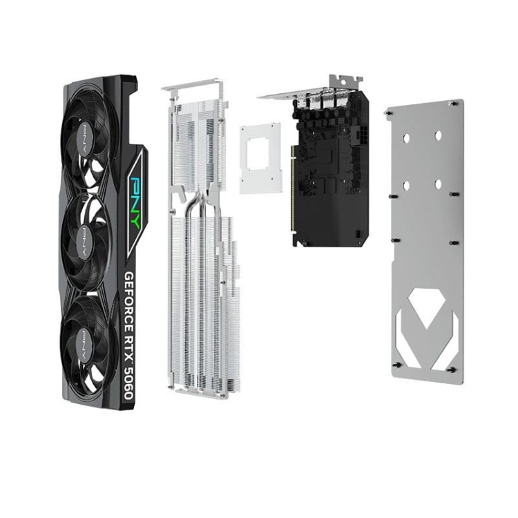 PNY Karta graficzna GeForce RTX 5060 OC 8GB RGB VCG50608TFXXPB1-O