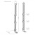 Maclean Uchwyt na soundbar VESA uniwersalny, MC-335  max 15kg Czarny