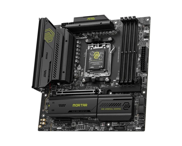 MSI Płyta główna MAG B850M MORTAR WIFI AM5 4DDR5 mATX