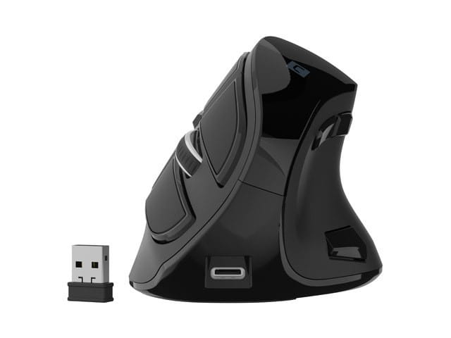 Natec Mysz wertykalna NATEC EUPHONIE PRO 4000DPI BT 5.0 bezprzewodowa