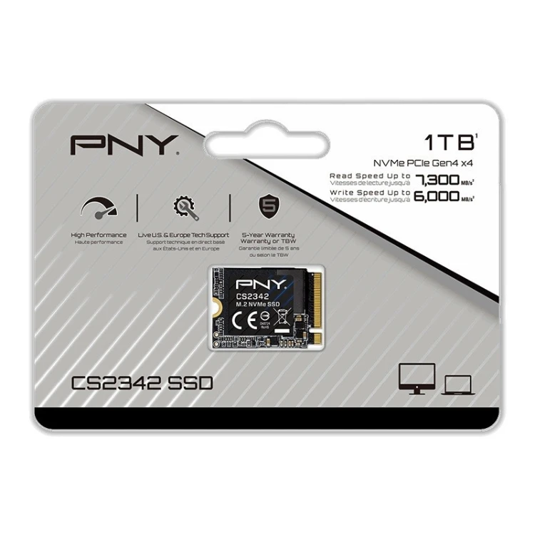 PNY Dysk SSD 1TB M.2 2230 CS2342