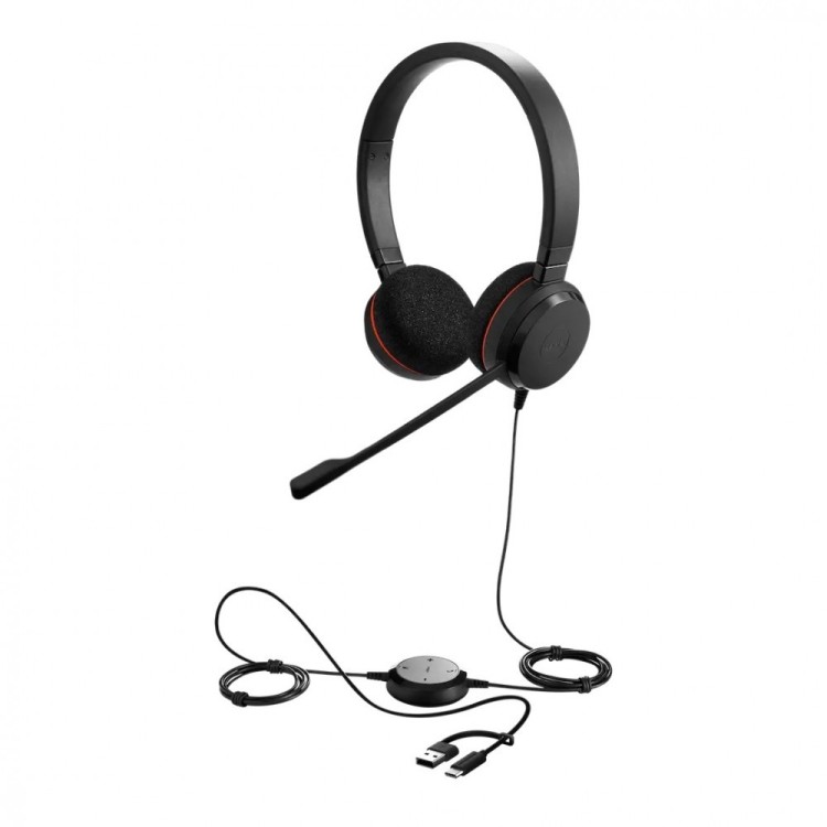 Jabra Słuchawki Evolve 20 SE USB-A amp C UC Stereo