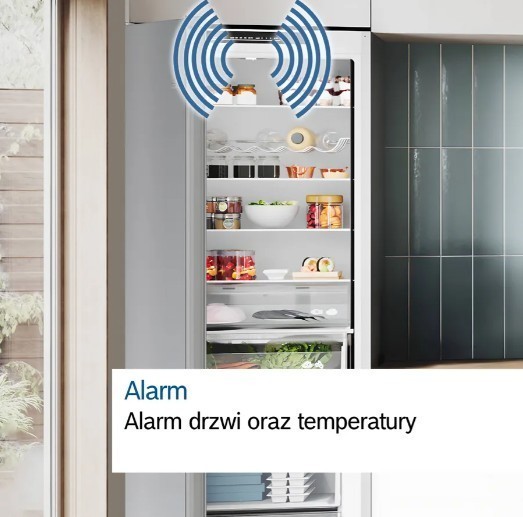 Bosch Chłodziarko-zamrażarka KGN33NSDB total no frost