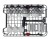 Whirlpool Zmywarka WSFO3O34PFX