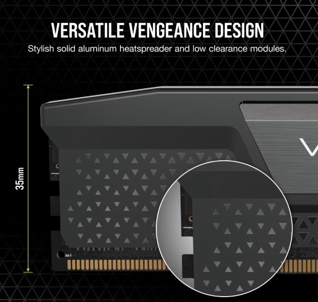 Corsair Pamięć DDR5 Vengeance 16GB/5200 (1*16GB) C40 Intel XMP