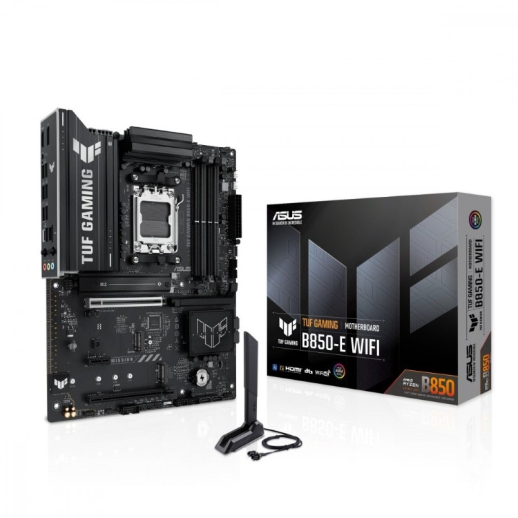 Asus Płyta główna TUF GAMING B850-E WIFI AM5 4DDR5 DP/HDMI