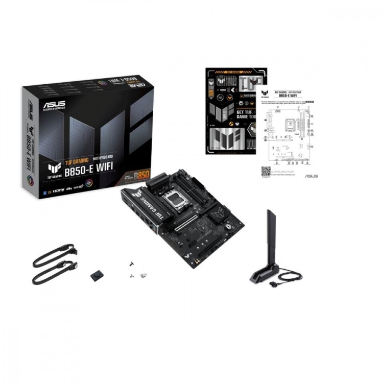 Asus Płyta główna TUF GAMING B850-E WIFI AM5 4DDR5 DP/HDMI