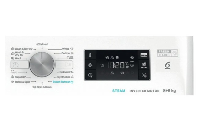 Whirlpool Pralko-suszarka FFWDB864489SVEE